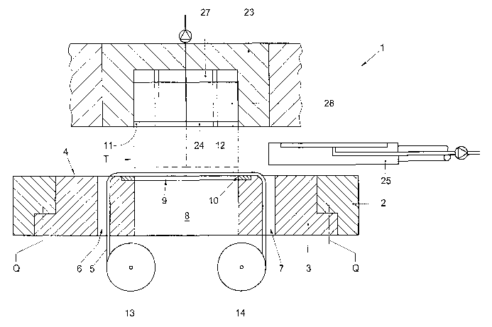 A single figure which represents the drawing illustrating the invention.